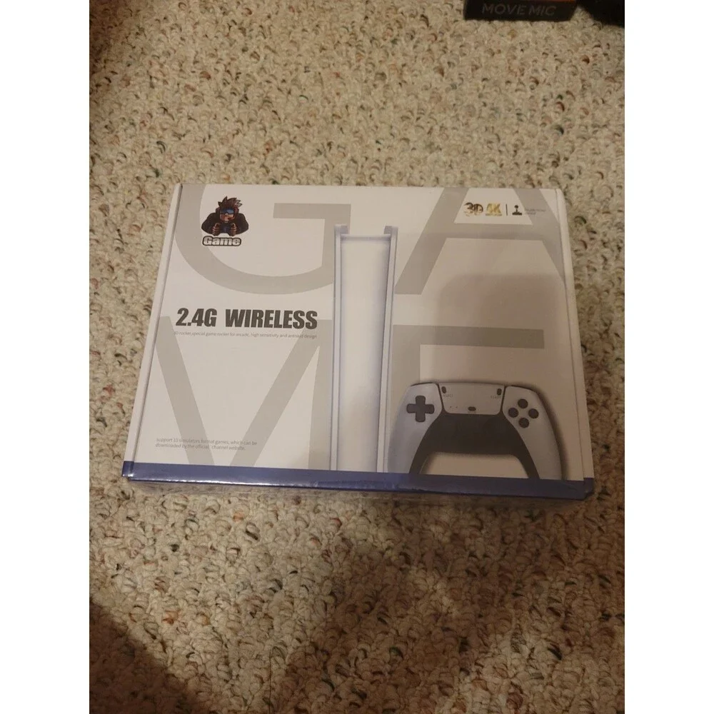 Share M15 Retro Games tickets 4k W/ 2.4 G Wireless Controllers NEW